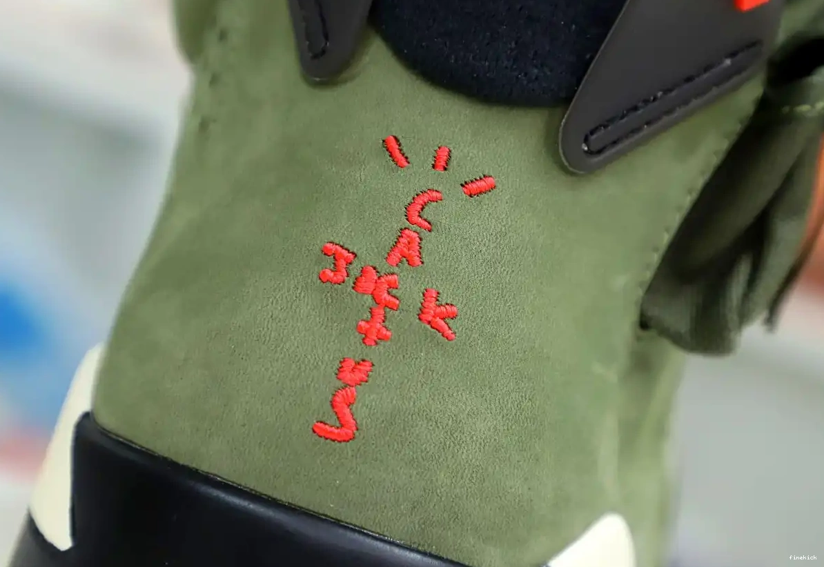 SCOTT TRAVIS AIR X JORDAN RETRO 'OLIVE' 6 0606